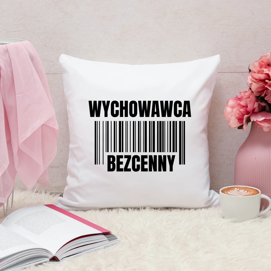 Wychowawca Bezcenny - Poduszka Biała