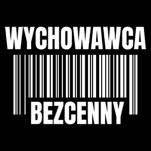 Wychowawca Bezcenny - Torba Na Zakupy Czarna