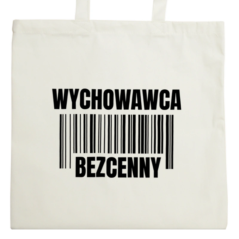 Wychowawca Bezcenny - Torba Na Zakupy Natural