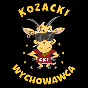 Kozacki Wychowawca - Torba Na Zakupy Czarna