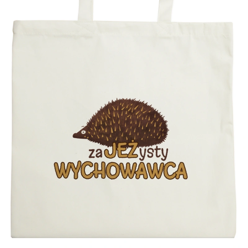 Zajeżysty Wychowawca Jeż Super - Torba Na Zakupy Natural