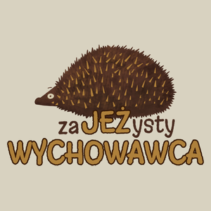 Zajeżysty Wychowawca Jeż Super - Torba Na Zakupy Natural