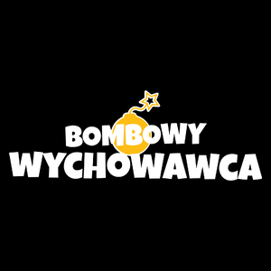 Bombowy Wychowawca - Torba Na Zakupy Czarna