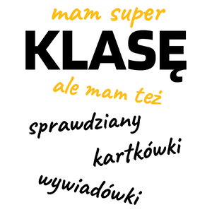 mam super klasę dzień nauczyciela - Kubek Biały