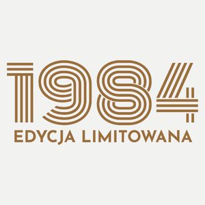 1983 Edycja Limitowana Urodziny 40 - Damska Koszulka Biała