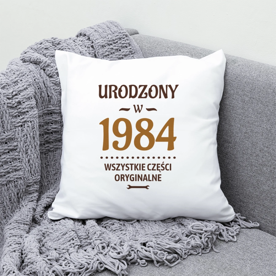 Urodzony W 1983 Wszystkie Części Oryginalne - Poduszka Biała