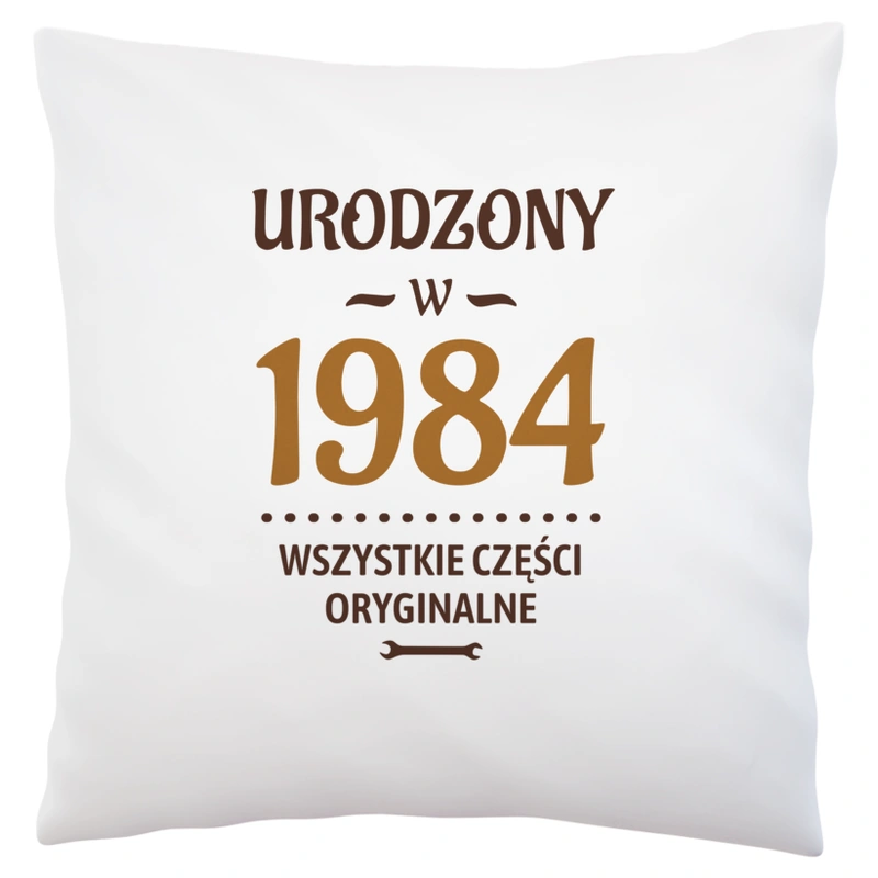 Urodzony W 1983 Wszystkie Części Oryginalne - Poduszka Biała