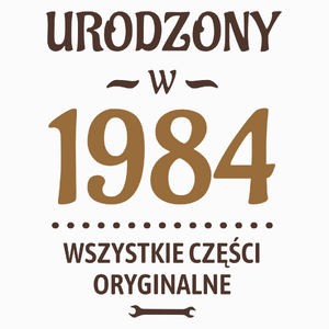 Urodzony W 1983 Wszystkie Części Oryginalne - Poduszka Biała