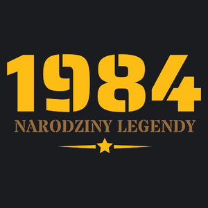 Narodziny Legendy 1983 Rok 40 Lat - Damska Koszulka Czarna