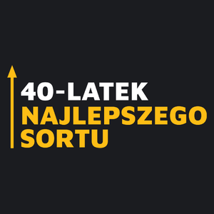 40-Latek Najlepszego Sortu - Damska Koszulka Czarna