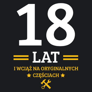 18 Lat I Wciąż Na Oryginalnych Częściach - Damska Koszulka Czarna