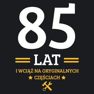 85 Lat I Wciąż Na Oryginalnych Częściach - Damska Koszulka Czarna