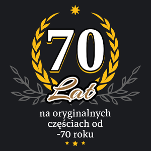 70 Na Oryginalnych Częściach Od 1953 Roku - Damska Koszulka Czarna