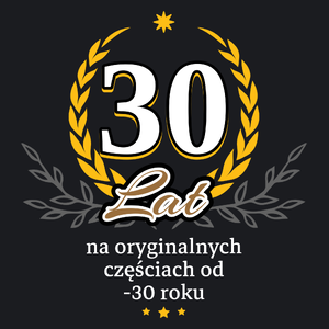 30 Na Oryginalnych Częściach Od 1993 Roku - Damska Koszulka Czarna