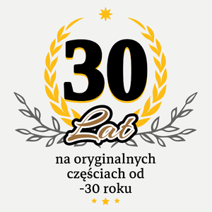 30 Na Oryginalnych Częściach Od 1993 Roku - Damska Koszulka Biała