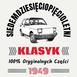 75 Letni Klasyk 1948 Rok - Damska Koszulka Biała