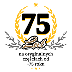 75 Na Oryginalnych Częściach Od 1948 Roku - Kubek Biały