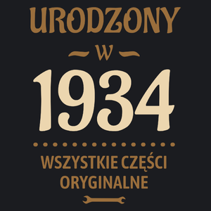 Urodzony W -90 Wszystkie Części Oryginalne - Damska Koszulka Czarna