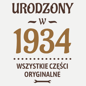 Urodzony W -90 Wszystkie Części Oryginalne - Damska Koszulka Biała