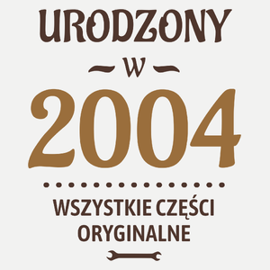 Urodzony W -20 Wszystkie Części Oryginalne - Damska Koszulka Biała