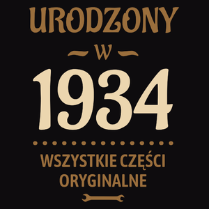 Urodzony W -90 Wszystkie Części Oryginalne - Męska Bluza Czarna