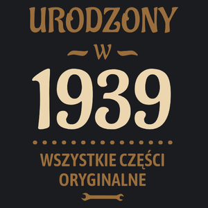 Urodzony W -85 Wszystkie Części Oryginalne - Damska Koszulka Czarna