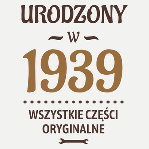 Urodzony W -85 Wszystkie Części Oryginalne - Damska Koszulka Biała