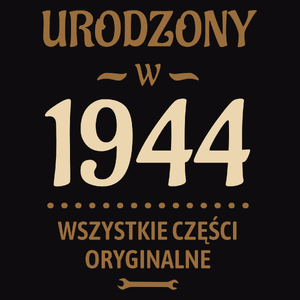 Urodzony W -80 Wszystkie Części Oryginalne - Męska Bluza z kapturem Czarna