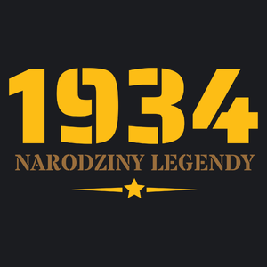 Narodziny Legendy -90 Rok 90 Lat - Damska Koszulka Czarna