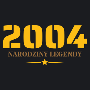 Narodziny Legendy -20 Rok 20 Lat - Damska Koszulka Czarna