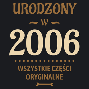 Urodzony W -18 Wszystkie Części Oryginalne - Damska Koszulka Czarna