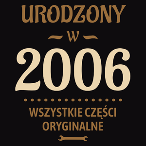 Urodzony W -18 Wszystkie Części Oryginalne - Męska Bluza z kapturem Czarna