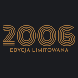 2005 Edycja Limitowana Urodziny 18 - Damska Koszulka Czarna