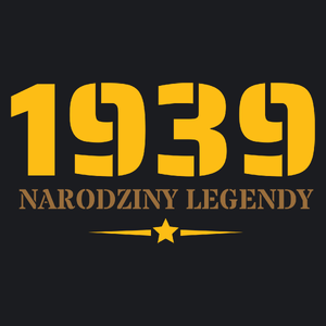 Narodziny Legendy -85 Rok 85 Lat - Damska Koszulka Czarna