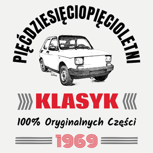 55 Letni Klasyk 1968 Rok - Damska Koszulka Biała