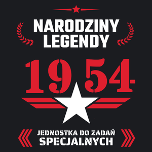 Narodziny Legendy -70 70 Lat - Damska Koszulka Czarna