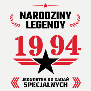 Narodziny Legendy -30 30 Lat - Damska Koszulka Biała