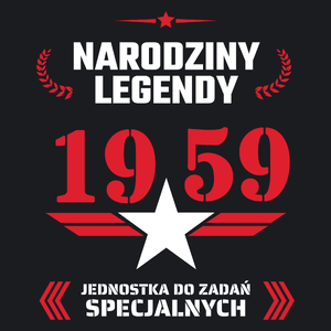 Narodziny Legendy -65 65 Lat - Damska Koszulka Czarna