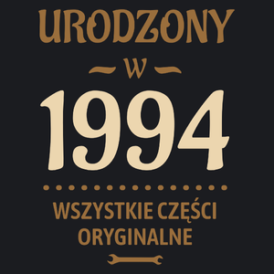 Urodzony W -30 Wszystkie Części Oryginalne - Damska Koszulka Czarna