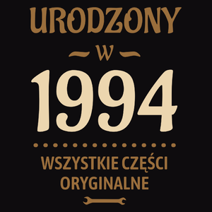 Urodzony W -30 Wszystkie Części Oryginalne - Męska Bluza Czarna