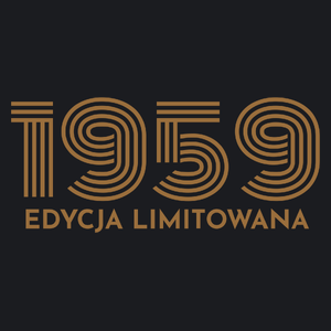 1958 Edycja Limitowana Urodziny 65 - Damska Koszulka Czarna