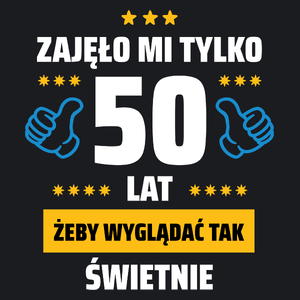 Zajęło Mi Tylko 50 Żeby Wyglądać Tak Świetnie - Damska Koszulka Czarna