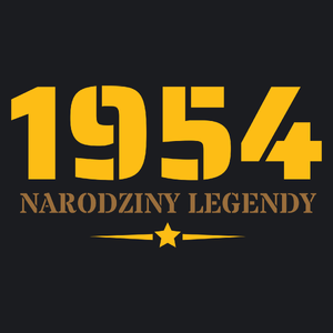 Narodziny Legendy -70 Rok 70 Lat - Damska Koszulka Czarna