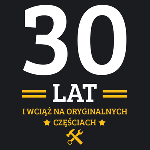 30 Lat I Wciąż Na Oryginalnych Częściach - Damska Koszulka Czarna