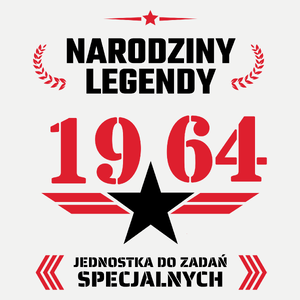 Narodziny Legendy -60 60 Lat - Damska Koszulka Biała