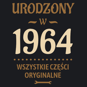 Urodzony W -60 Wszystkie Części Oryginalne - Damska Koszulka Czarna