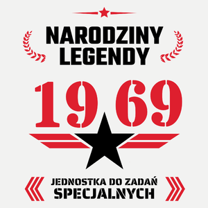 Narodziny Legendy -55 55 Lat - Damska Koszulka Biała