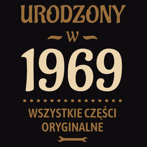 Urodzony W -55 Wszystkie Części Oryginalne - Męska Bluza z kapturem Czarna