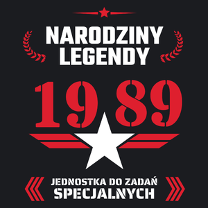 Narodziny Legendy -35 35 Lat - Damska Koszulka Czarna