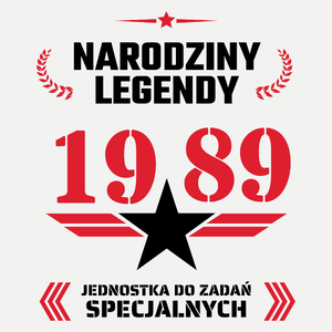 Narodziny Legendy -35 35 Lat - Damska Koszulka Biała